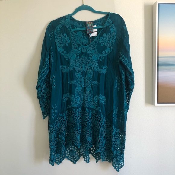 Johnny Was Collection "Lona" Tunic Top - Picture 7 of 9